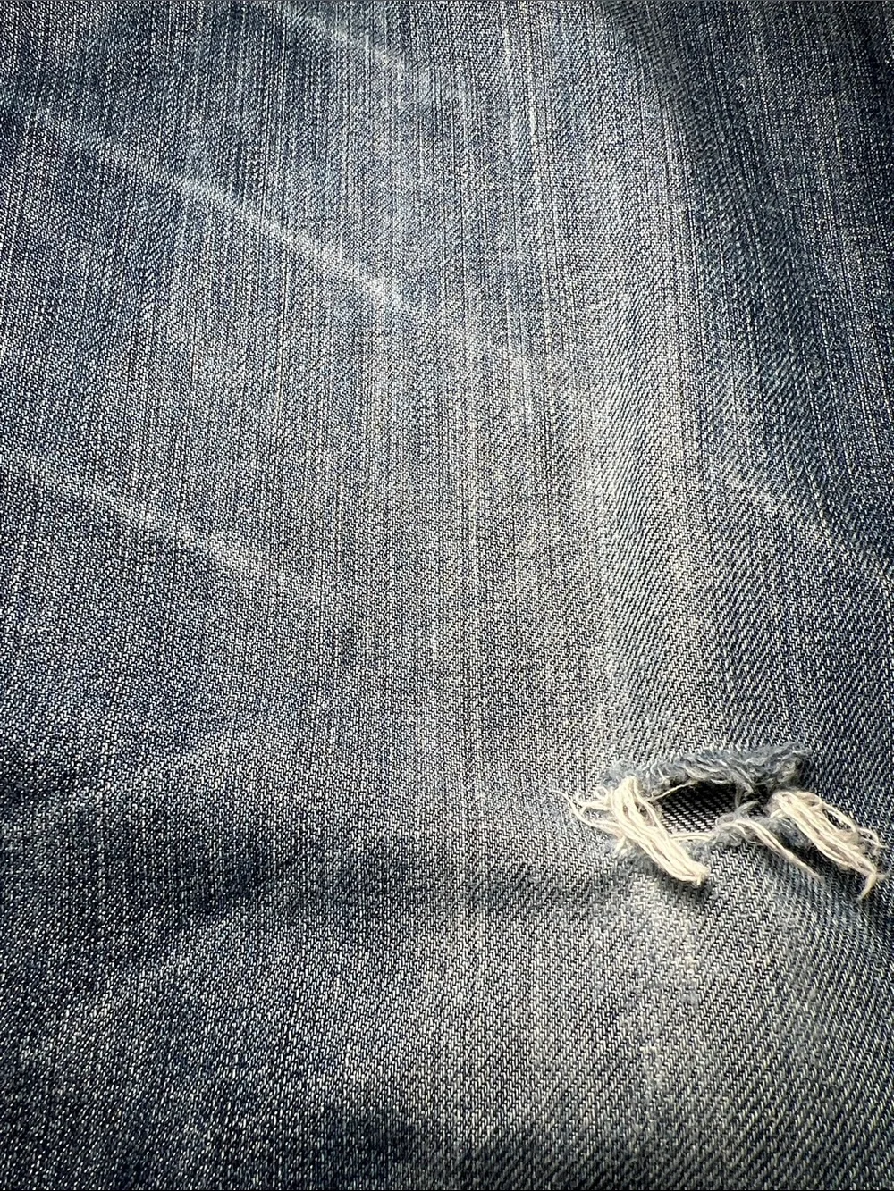Men's Gap Blue Washed Jeans - Classic Straight Fit 34/30